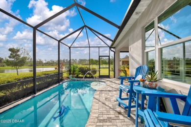 Privacy Galore!  Huge lot with heated POOL and LAKE view! The on LPGA International Golf Course in Florida - for sale on GolfHomes.com, golf home, golf lot