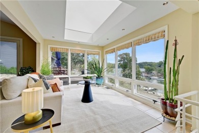 Experience the best of lake living in this extraordinary Lake on Lake Quivira Country Club in Kansas - for sale on GolfHomes.com, golf home, golf lot