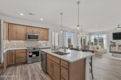 Move In Ready!! Beautiful Capri floorplan w/ extended living on Ocean Ridge Plantation in North Carolina - for sale on GolfHomes.com, golf home, golf lot