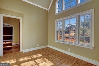 This beautiful house is nestled on 1.7 acres in the coveted on Coweta Club in Georgia - for sale on GolfHomes.com, golf home, golf lot