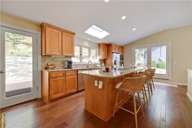 Experience the best of lake living in this extraordinary Lake on Lake Quivira Country Club in Kansas - for sale on GolfHomes.com, golf home, golf lot