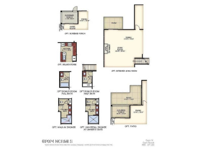 Move In Ready!! Beautiful Capri floorplan w/ extended living on Ocean Ridge Plantation in North Carolina - for sale on GolfHomes.com, golf home, golf lot