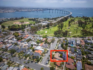 Discover the possibilities of this delightful single-story home on Coronado Municipal Golf Course in California - for sale on GolfHomes.com, golf home, golf lot
