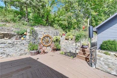 Experience the best of lake living in this extraordinary Lake on Lake Quivira Country Club in Kansas - for sale on GolfHomes.com, golf home, golf lot