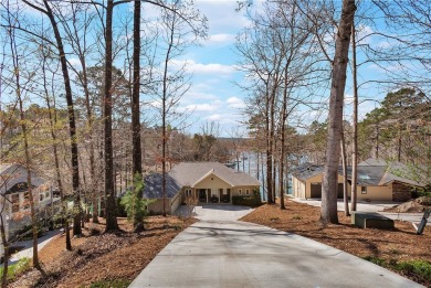Keowee Key Lakefront Home with Covered Dock in Place boasting on Keowee Key Golf and Country Club in South Carolina - for sale on GolfHomes.com, golf home, golf lot