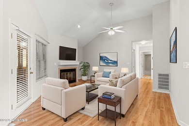 This charming brick home is tucked into an established on Brierwood Golf Club in North Carolina - for sale on GolfHomes.com, golf home, golf lot