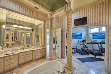 Meticulously maintained Mediterranean-style estate sited on an on Stonebriar Golf Course in Texas - for sale on GolfHomes.com, golf home, golf lot
