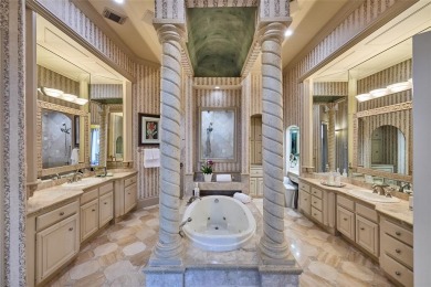 Meticulously maintained Mediterranean-style estate sited on an on Stonebriar Golf Course in Texas - for sale on GolfHomes.com, golf home, golf lot