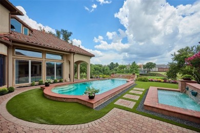 Meticulously maintained Mediterranean-style estate sited on an on Stonebriar Golf Course in Texas - for sale on GolfHomes.com, golf home, golf lot