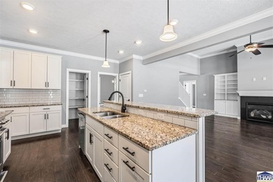 Elegant custom home located in the prestigious Idle Creek on Idle Creek Golf Course in Indiana - for sale on GolfHomes.com, golf home, golf lot