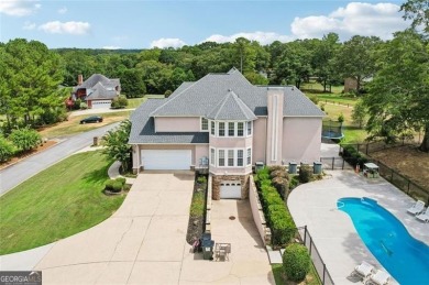 Welcome to this expansive executive-style estate, perfectly on Meadow Lakes Golf Course in Georgia - for sale on GolfHomes.com, golf home, golf lot