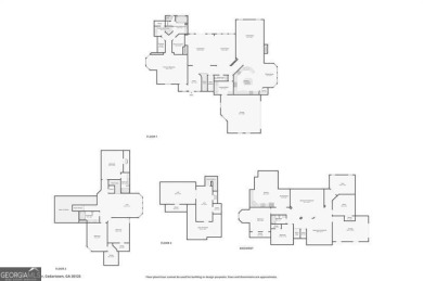 Welcome to this expansive executive-style estate, perfectly on Meadow Lakes Golf Course in Georgia - for sale on GolfHomes.com, golf home, golf lot