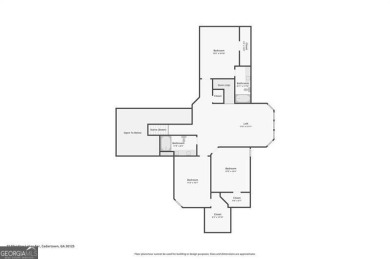 Welcome to this expansive executive-style estate, perfectly on Meadow Lakes Golf Course in Georgia - for sale on GolfHomes.com, golf home, golf lot