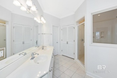 Nestled within a gated community, this stately GULF FRONT home on Kiva Dunes Golf Club in Alabama - for sale on GolfHomes.com, golf home, golf lot