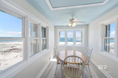 Nestled within a gated community, this stately GULF FRONT home on Kiva Dunes Golf Club in Alabama - for sale on GolfHomes.com, golf home, golf lot