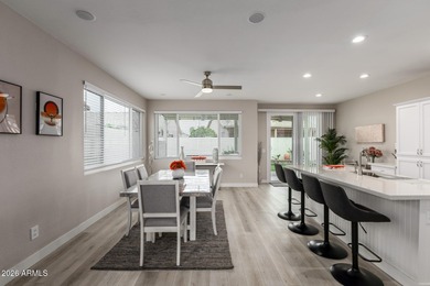 Beautifully reimagined, this 3-bedroom, 2-bath residence is on Arizona Traditions Golf Club in Arizona - for sale on GolfHomes.com, golf home, golf lot