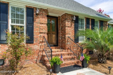 Exquisite move in ready brick home adjacent to Morehead City on Morehead City Country Club in North Carolina - for sale on GolfHomes.com, golf home, golf lot