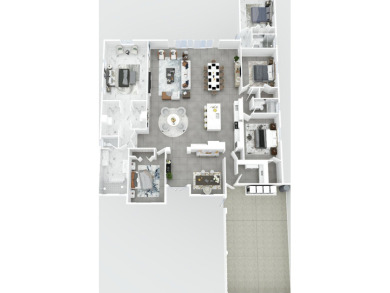 Brand-new modern estate in Palm City's prestigious Cobblestone on The Cape Club of Palm City in Florida - for sale on GolfHomes.com, golf home, golf lot