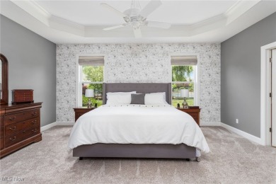 Discover an extraordinary sanctuary nestled within the on Fox Meadow Country Club in Ohio - for sale on GolfHomes.com, golf home, golf lot