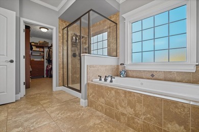 Welcome to one of only two homes positioned directly on the on The Den at Fox Creek in Illinois - for sale on GolfHomes.com, golf home, golf lot