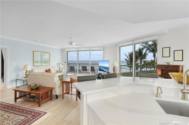 This stunning Oceanfront 3-bedroom, 2.5-bath end unit condo on Island Dunes Country Club in Florida - for sale on GolfHomes.com, golf home, golf lot