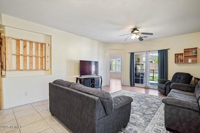 Built in 2007, this Florence single story home offers a mix of on Poston Butte Golf Club in Arizona - for sale on GolfHomes.com, golf home, golf lot