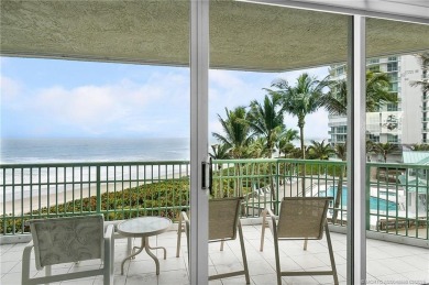 This stunning Oceanfront 3-bedroom, 2.5-bath end unit condo on Island Dunes Country Club in Florida - for sale on GolfHomes.com, golf home, golf lot