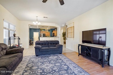 Built in 2007, this Florence single story home offers a mix of on Poston Butte Golf Club in Arizona - for sale on GolfHomes.com, golf home, golf lot
