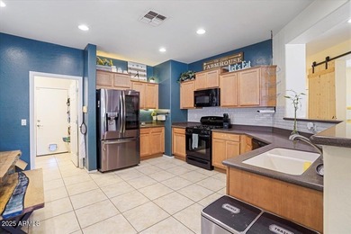 Built in 2007, this Florence single story home offers a mix of on Poston Butte Golf Club in Arizona - for sale on GolfHomes.com, golf home, golf lot
