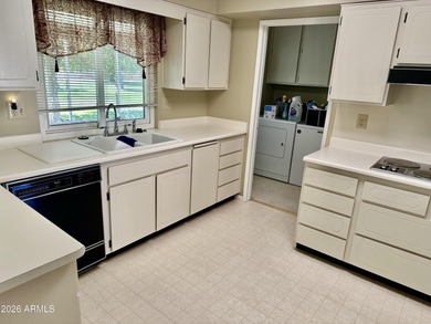 Charming Gemini move-in-ready, freshly painted, light and bright on PalmBrook Country Club in Arizona - for sale on GolfHomes.com, golf home, golf lot