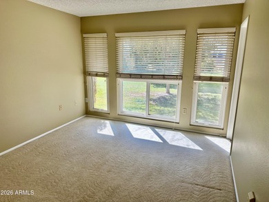 Charming Gemini move-in-ready, freshly painted, light and bright on PalmBrook Country Club in Arizona - for sale on GolfHomes.com, golf home, golf lot