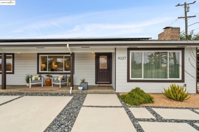 Amazing opportunity to own this sunny mid-century rancher w/ on Lake Chabot Golf Course in California - for sale on GolfHomes.com, golf home, golf lot