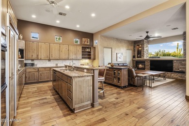 Golf-front, mountain-view, single-level homes in DC Ranch are on The Country Club At DC Ranch in Arizona - for sale on GolfHomes.com, golf home, golf lot