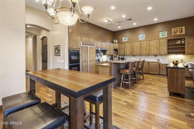 Golf-front, mountain-view, single-level homes in DC Ranch are on The Country Club At DC Ranch in Arizona - for sale on GolfHomes.com, golf home, golf lot