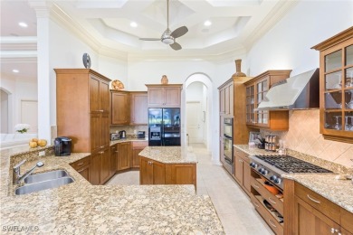 What an impressive estate on a picturesque golf course available on The Club At Olde Cypress in Florida - for sale on GolfHomes.com, golf home, golf lot