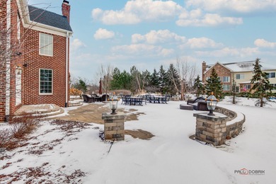 A truly breathtaking all-brick estate offering 4 bedrooms and 3 on Hawthorn Woods Country Club in Illinois - for sale on GolfHomes.com, golf home, golf lot