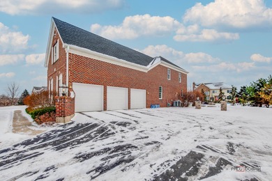 A truly breathtaking all-brick estate offering 4 bedrooms and 3 on Hawthorn Woods Country Club in Illinois - for sale on GolfHomes.com, golf home, golf lot
