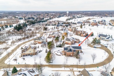 A truly breathtaking all-brick estate offering 4 bedrooms and 3 on Hawthorn Woods Country Club in Illinois - for sale on GolfHomes.com, golf home, golf lot