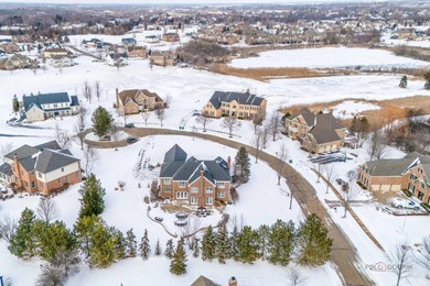 A truly breathtaking all-brick estate offering 4 bedrooms and 3 on Hawthorn Woods Country Club in Illinois - for sale on GolfHomes.com, golf home, golf lot