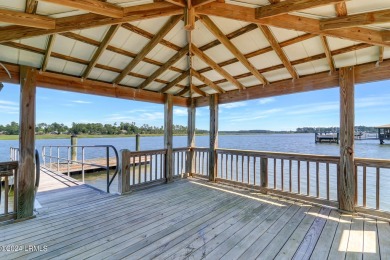 Unique offering as the ONLY available homesite with private dock on Berkeley Hall Golf Club in South Carolina - for sale on GolfHomes.com, golf home, golf lot