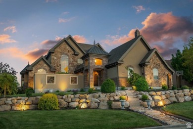 Ultra-custom masterpiece, located in a private lakeside resort on Talons Cove Golf Club in Utah - for sale on GolfHomes.com, golf home, golf lot