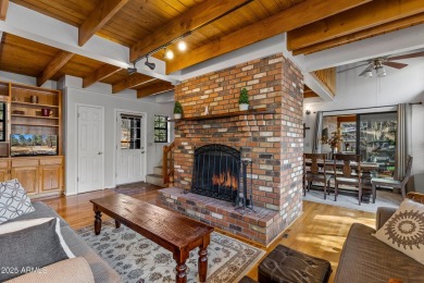 This stunning home is nestled in one of Munds Park's most on Pinewood Country Club in Arizona - for sale on GolfHomes.com, golf home, golf lot