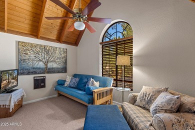 This stunning home is nestled in one of Munds Park's most on Pinewood Country Club in Arizona - for sale on GolfHomes.com, golf home, golf lot
