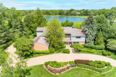 Prepare to be amazed by this extraordinary custom-built home on Hillcrest Country Club in Illinois - for sale on GolfHomes.com, golf home, golf lot