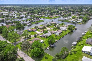 **New Waterfront Handyman Special - Your Dream Canal Home on Palm Harbor Golf Club in Florida - for sale on GolfHomes.com, golf home, golf lot