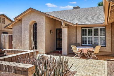 Check out this charming 2-bedroom, 2-bath split floorplan home on Westbrook Village Golf Club in Arizona - for sale on GolfHomes.com, golf home, golf lot