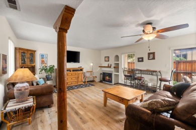 Welcome to your bright, 2-story, end-unit townhome in the Villa on Arroyo Del Oso Golf Course in New Mexico - for sale on GolfHomes.com, golf home, golf lot