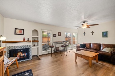 Welcome to your bright, 2-story, end-unit townhome in the Villa on Arroyo Del Oso Golf Course in New Mexico - for sale on GolfHomes.com, golf home, golf lot