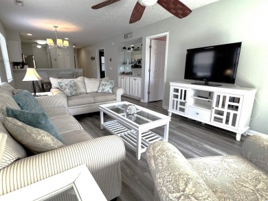 This fully furnished 3-bedroom, 3-bath condo is on the first on True Blue Plantation in South Carolina - for sale on GolfHomes.com, golf home, golf lot