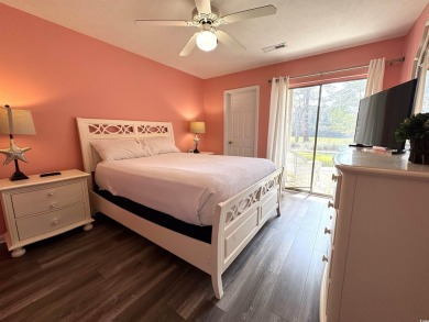 This fully furnished 3-bedroom, 3-bath condo is on the first on True Blue Plantation in South Carolina - for sale on GolfHomes.com, golf home, golf lot